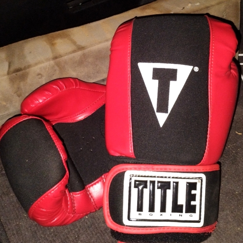 Title Boxing Gloves W/ Gel Enforced Lining